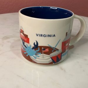 Starbucks Virginia You Are Here Mug